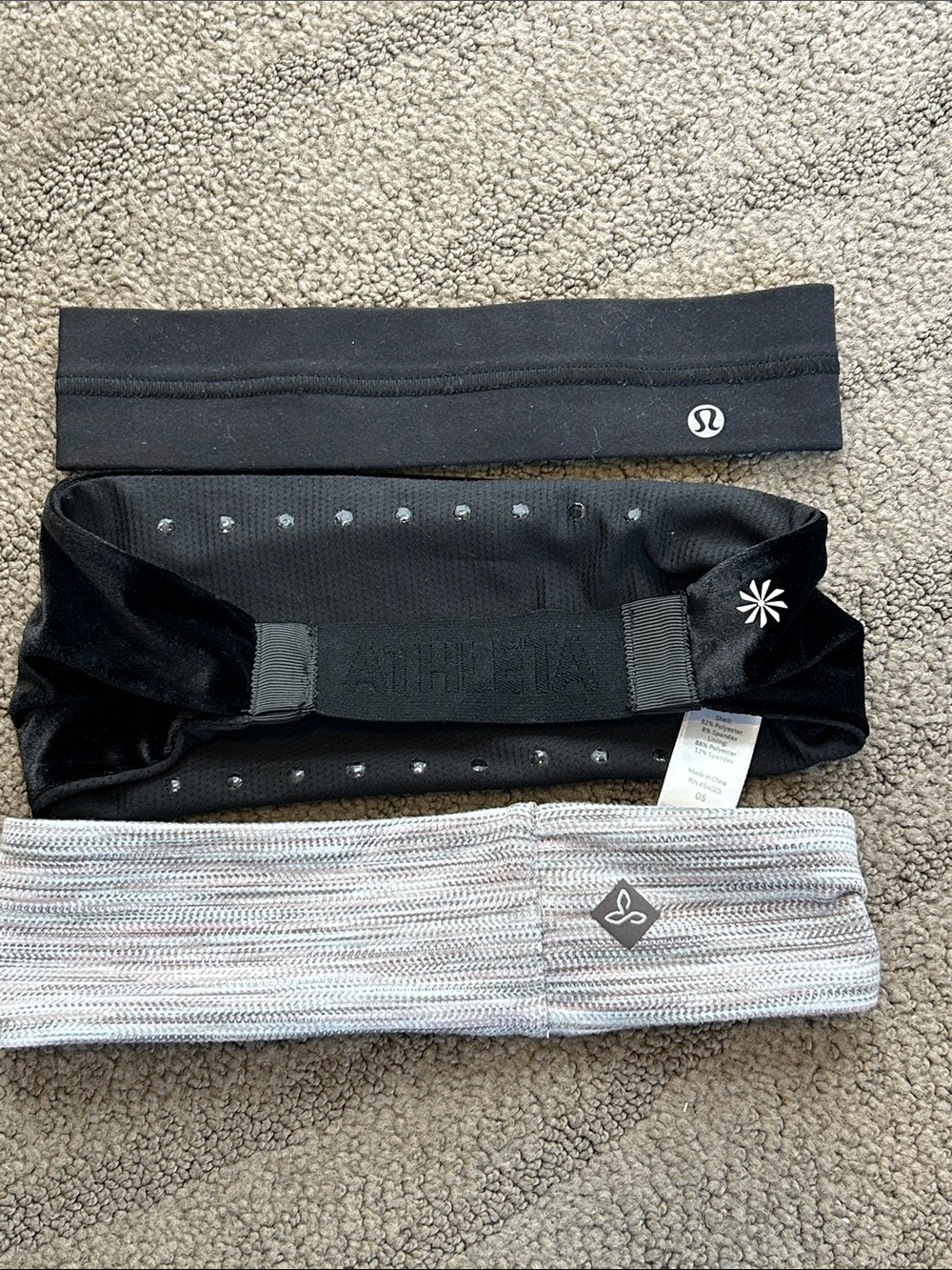 Headband Bumdle of 3 - Athleta, Lululemon & Prana